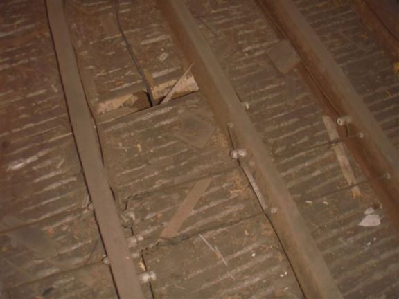 This attic in an older home in Chatham has absolutely no insulation. Energy audits are available for rebates � or in some cases, even free insulation!